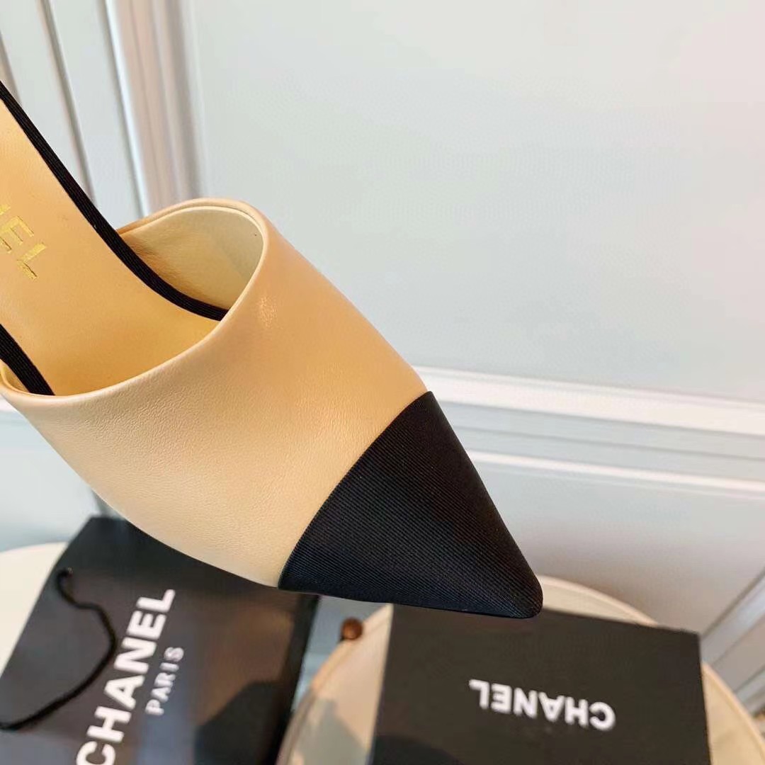 [TOP] CHANEL High Heel - beige