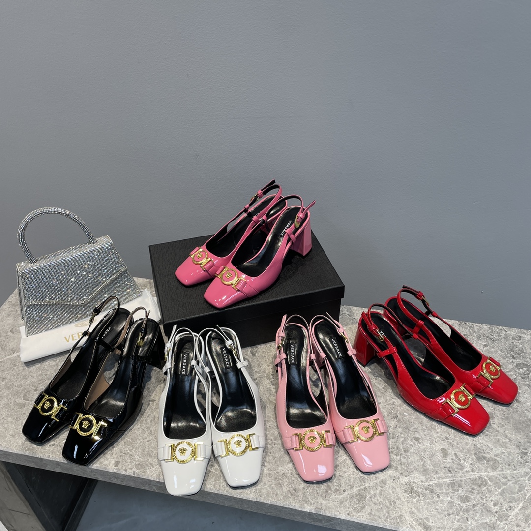 [TOP] VERSACE High Heels Pumps - 5 Color