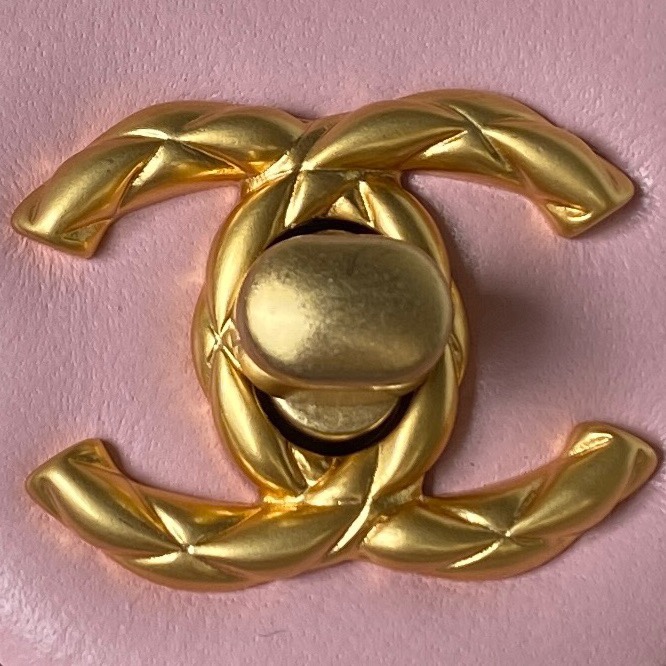 [TOP] CHANEL Tweed Small Clutch 15*15.5*7.5 cm - Pink