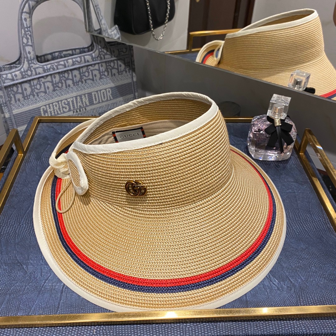 [TOP] GUCCI  Baseball Cap - Brown