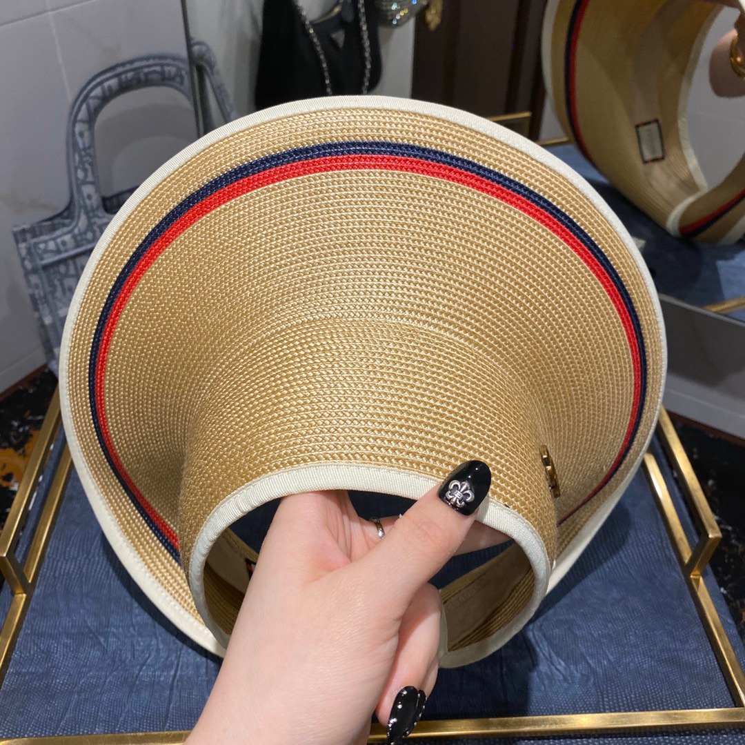 [TOP] GUCCI  Baseball Cap - Brown