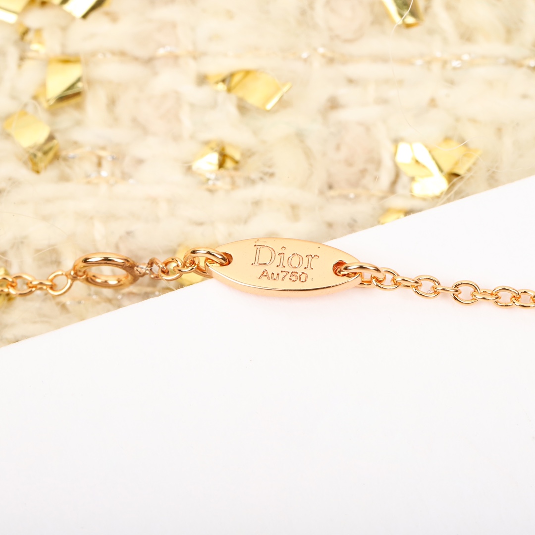 [TOP] Christian Dior 30 Montaigne compass octagon necklace - 2 colors