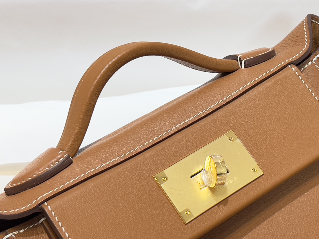 [TOP] HERMES 24/24 Bag 21cm - Brown&GHW