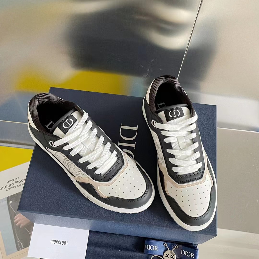 [TOP] Christian Dior Oblique Sneaker - Black