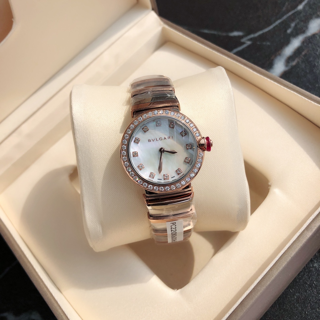 [Top] BVLGARI LVCEA Watches with Diamond - 3 Color