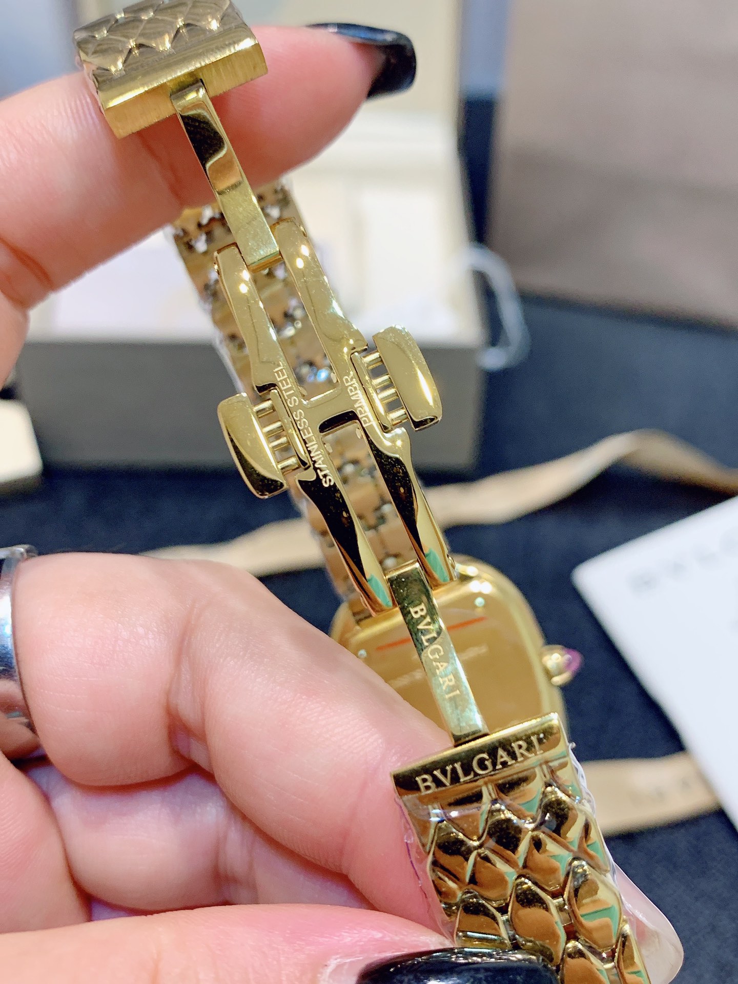 [Top] BVLGARI Serpenti Seduttori Watches with Diamond - Gold