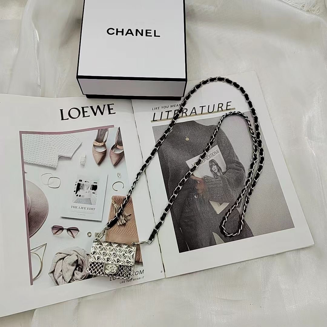 [TOP] CHANEL Mini Box Bag - Silver/Gold