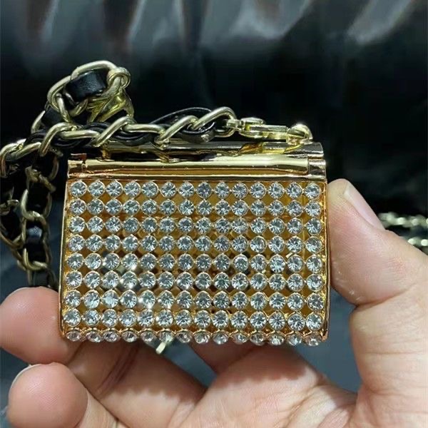 [TOP] CHANEL Mini Box Bag - Silver/Gold