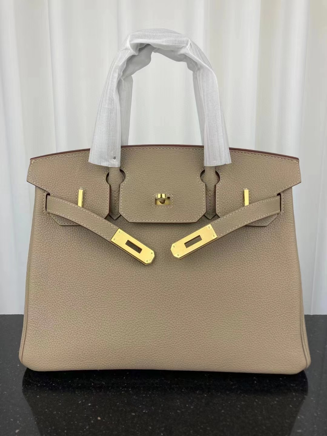 [TOP] HERMES Togo Birkin Bag 30cm - GHW