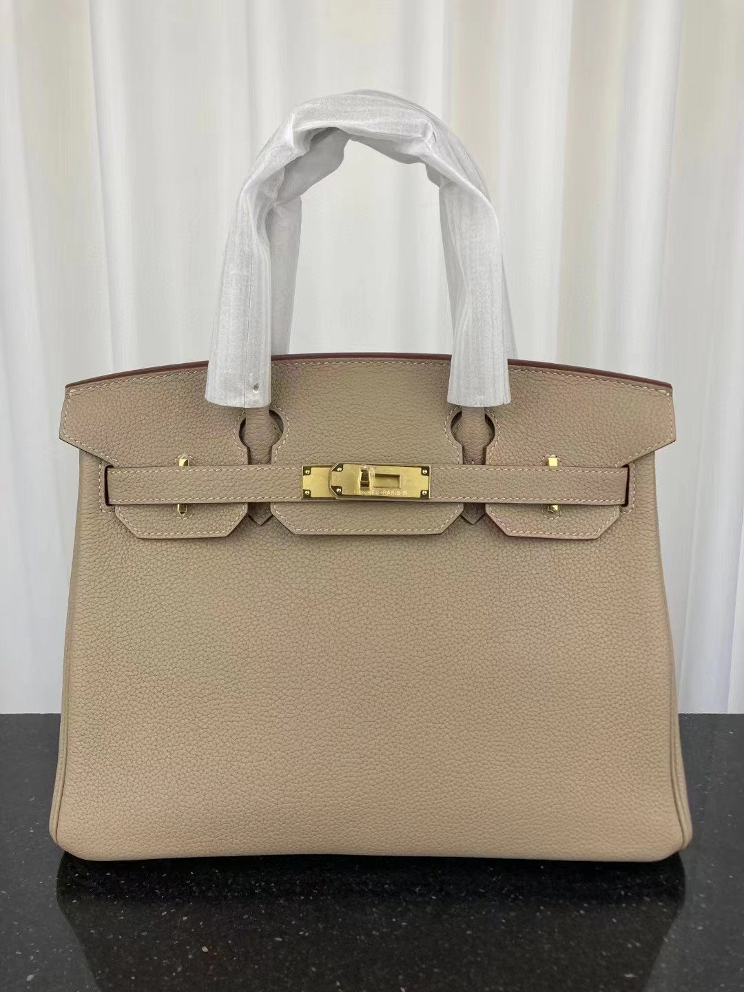 [TOP] HERMES Togo Birkin Bag 30cm - GHW