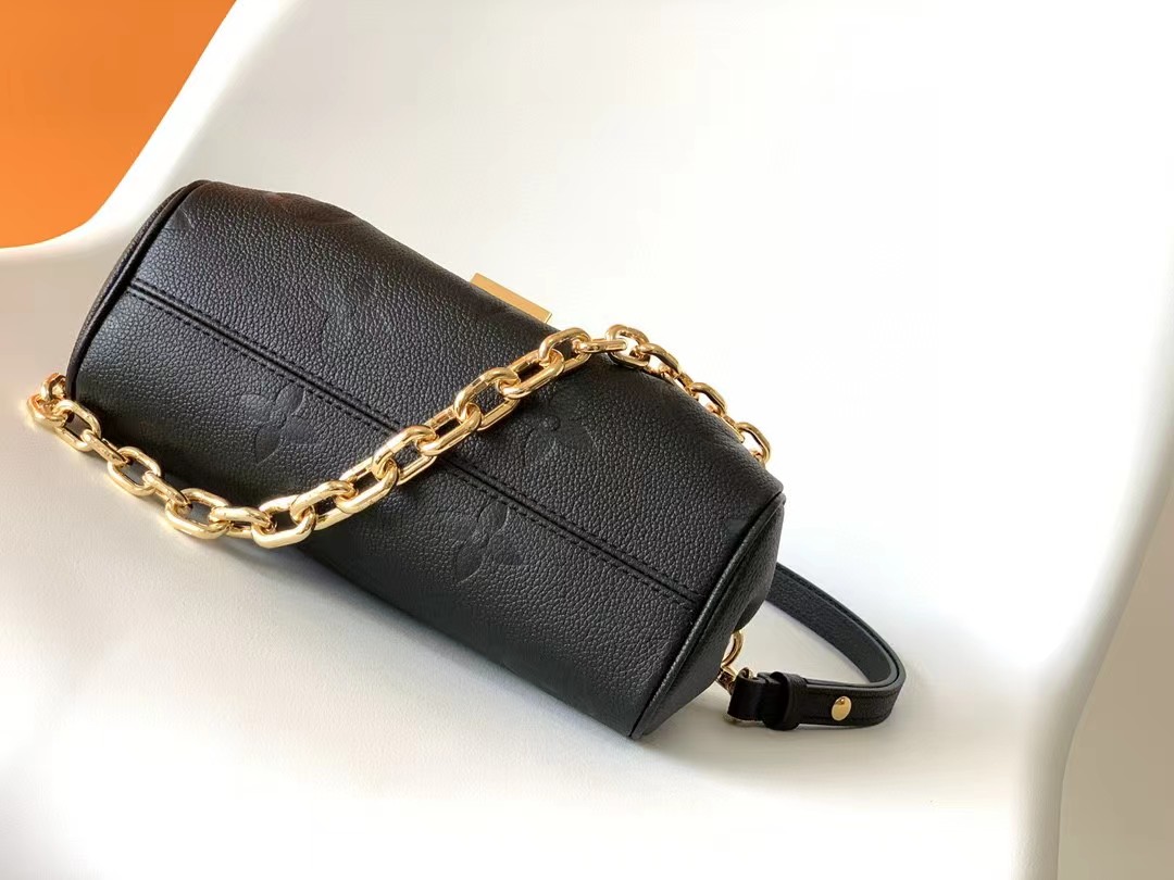 [TOP] Louis Vuitton LV Favorite Bag 24/14/9cm- BLACK