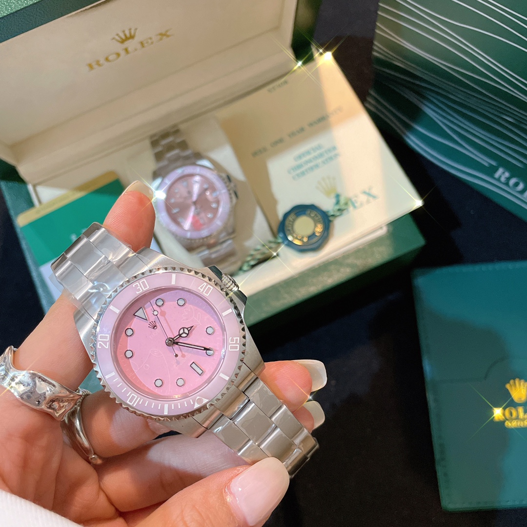 [TOP] ROLEX Rolex Watch 35mm  - Silver