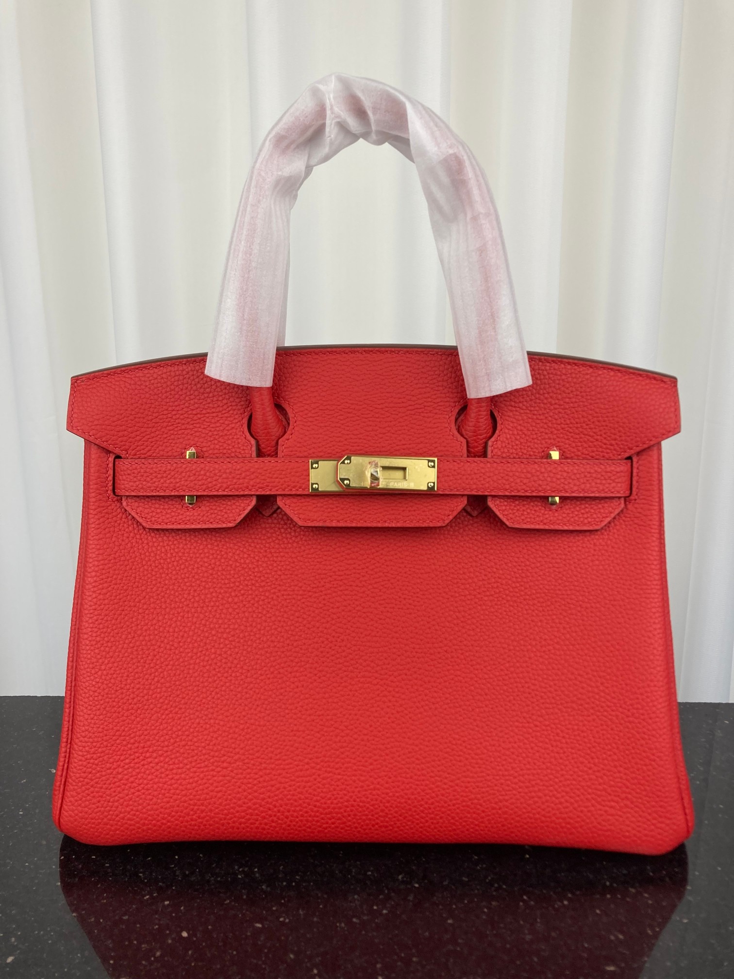 [TOP] HERMES Togo Birkin Bag 30cm - 10 Color - GHW