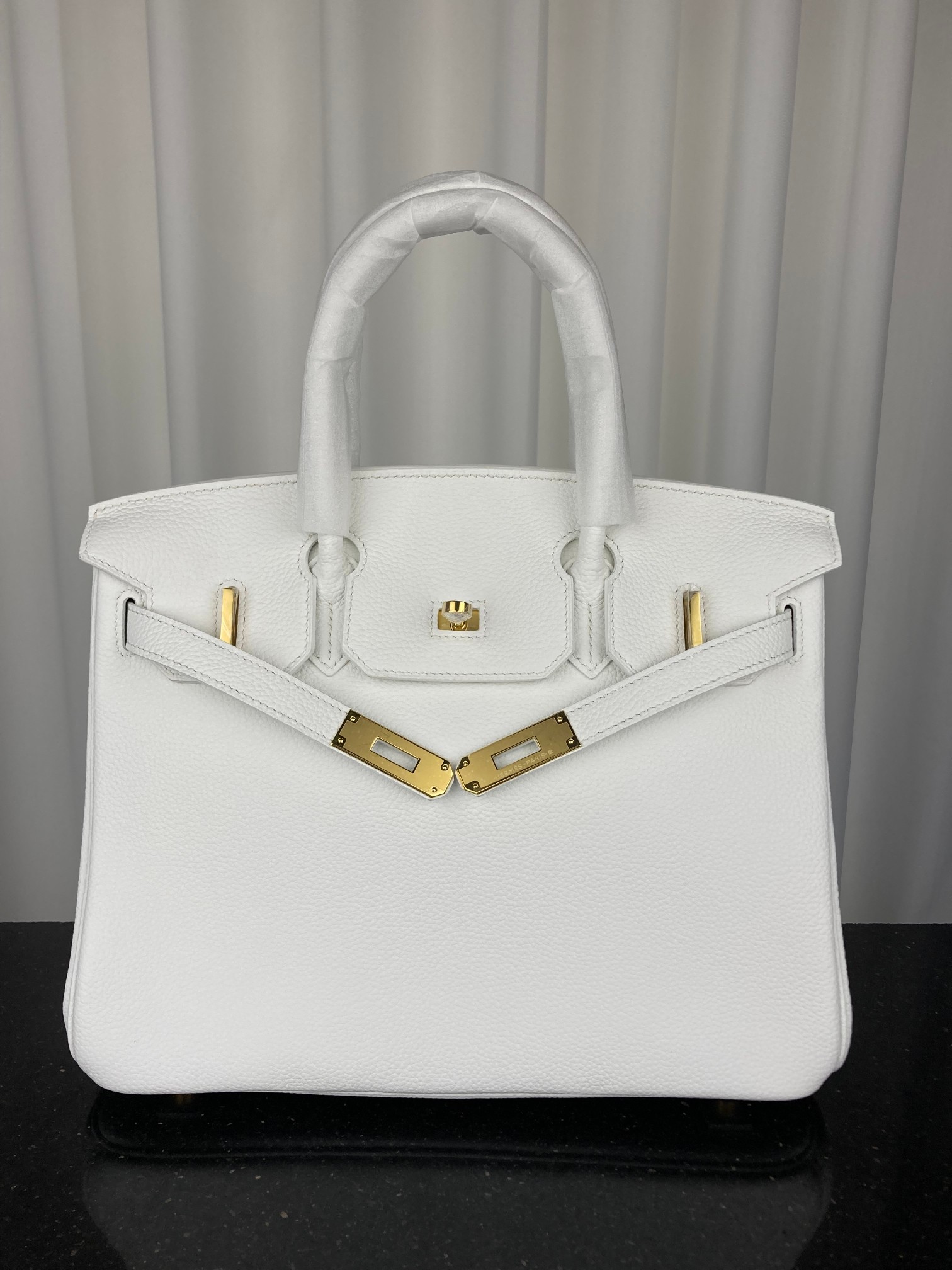 [TOP] HERMES Togo Birkin Bag 30cm - GHW