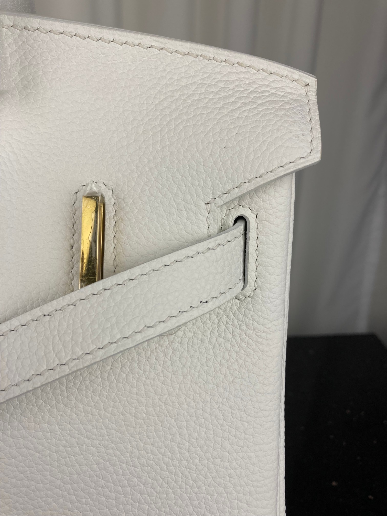 [TOP] HERMES Togo Birkin Bag 30cm - GHW