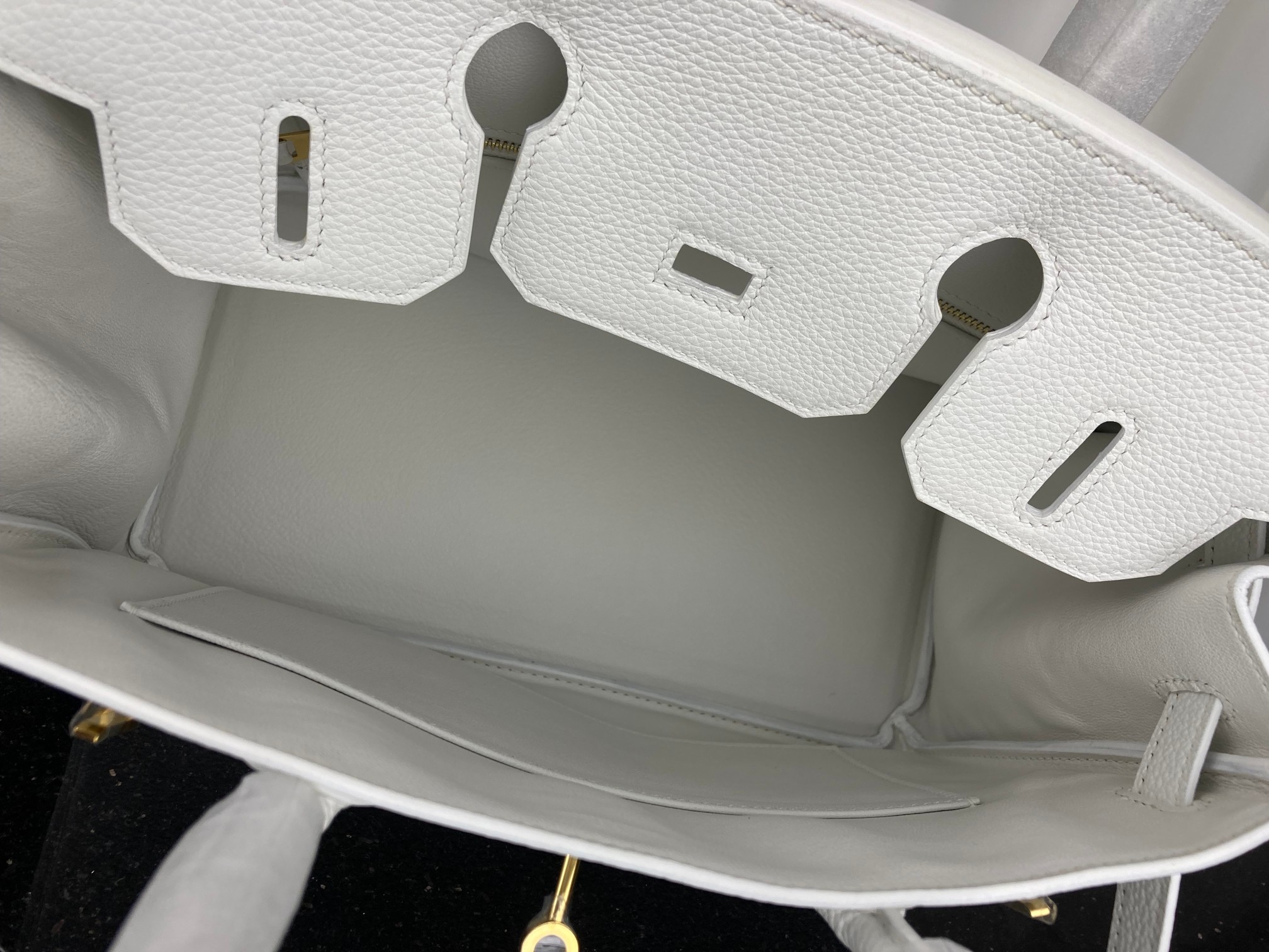 [TOP] HERMES Togo Birkin Bag 30cm - GHW