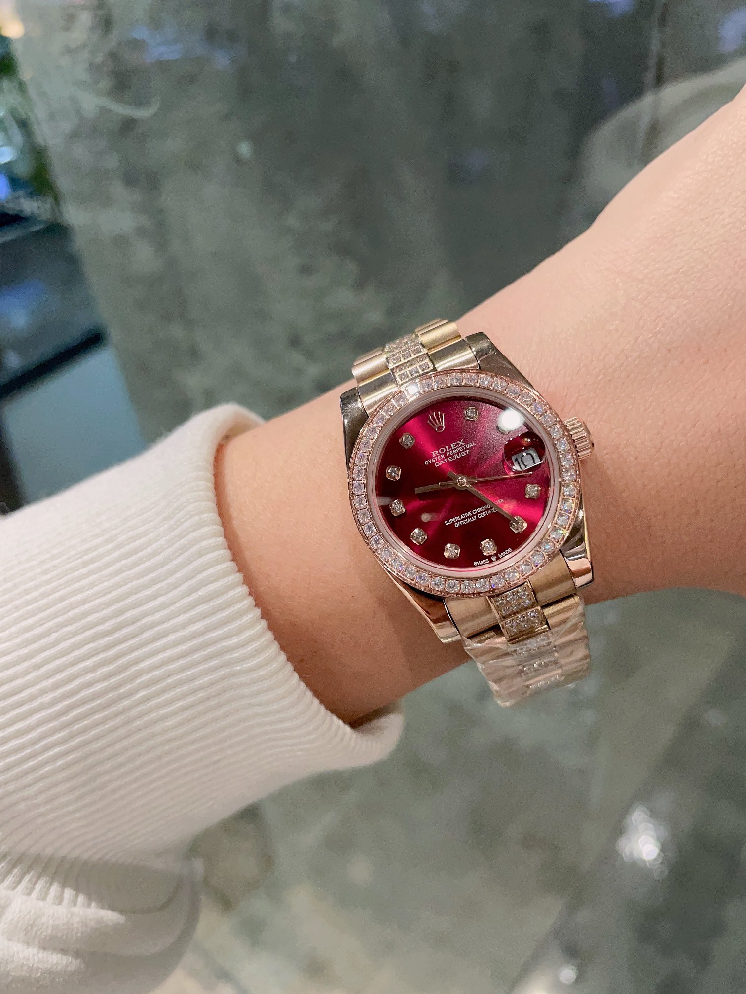 [TOP] ROLEX Rolex Watch 31mm  - Gold