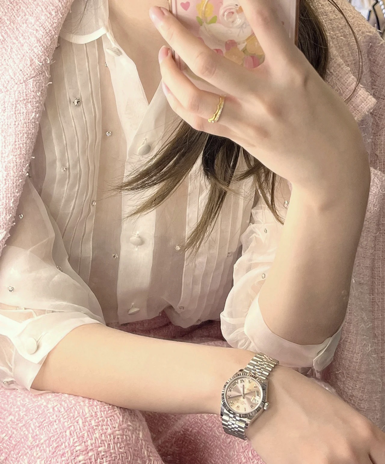 [TOP] ROLEX Rolex Watch - Silver