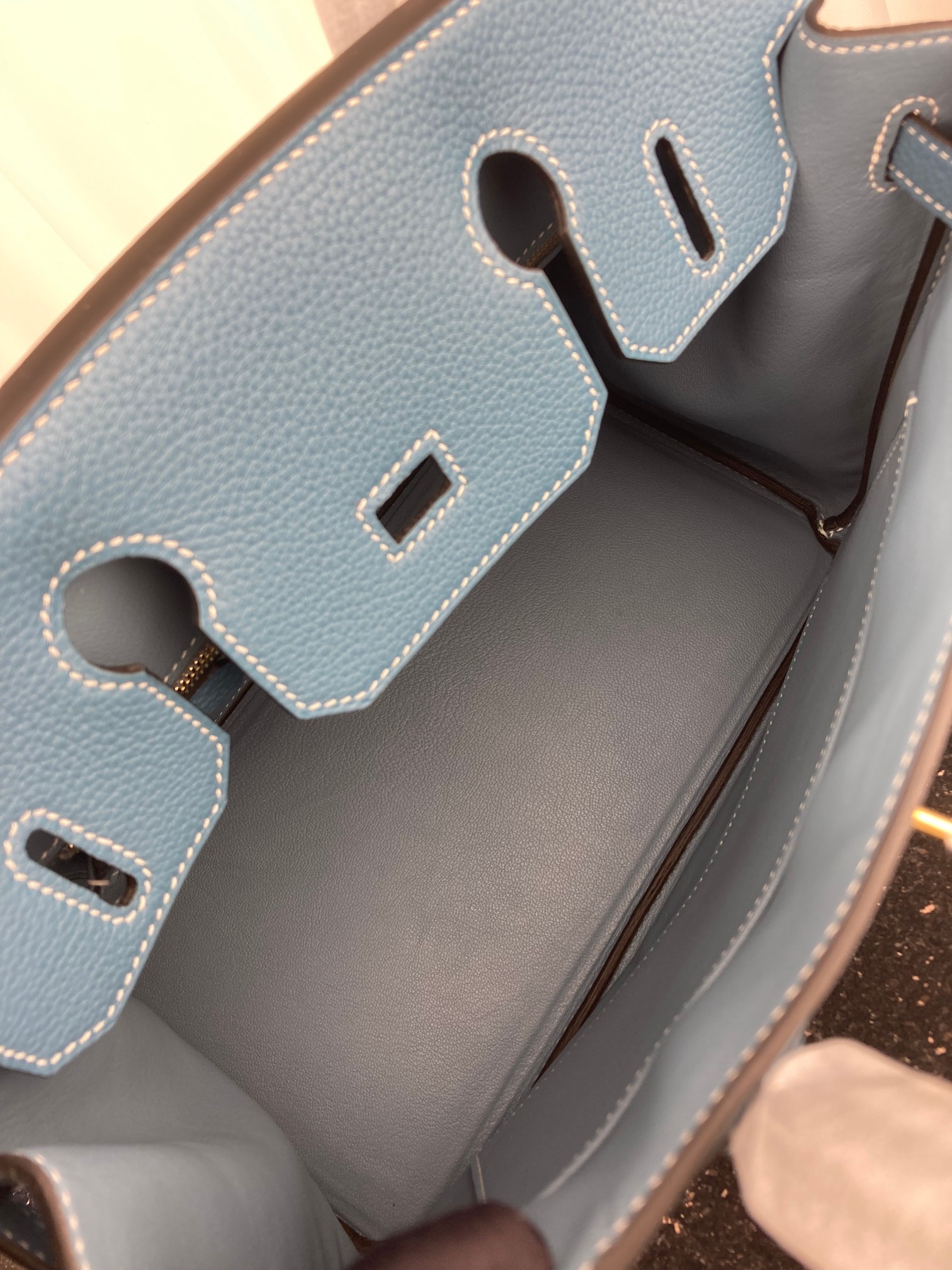 [TOP] HERMES Togo Birkin Bag 30cm - GHW