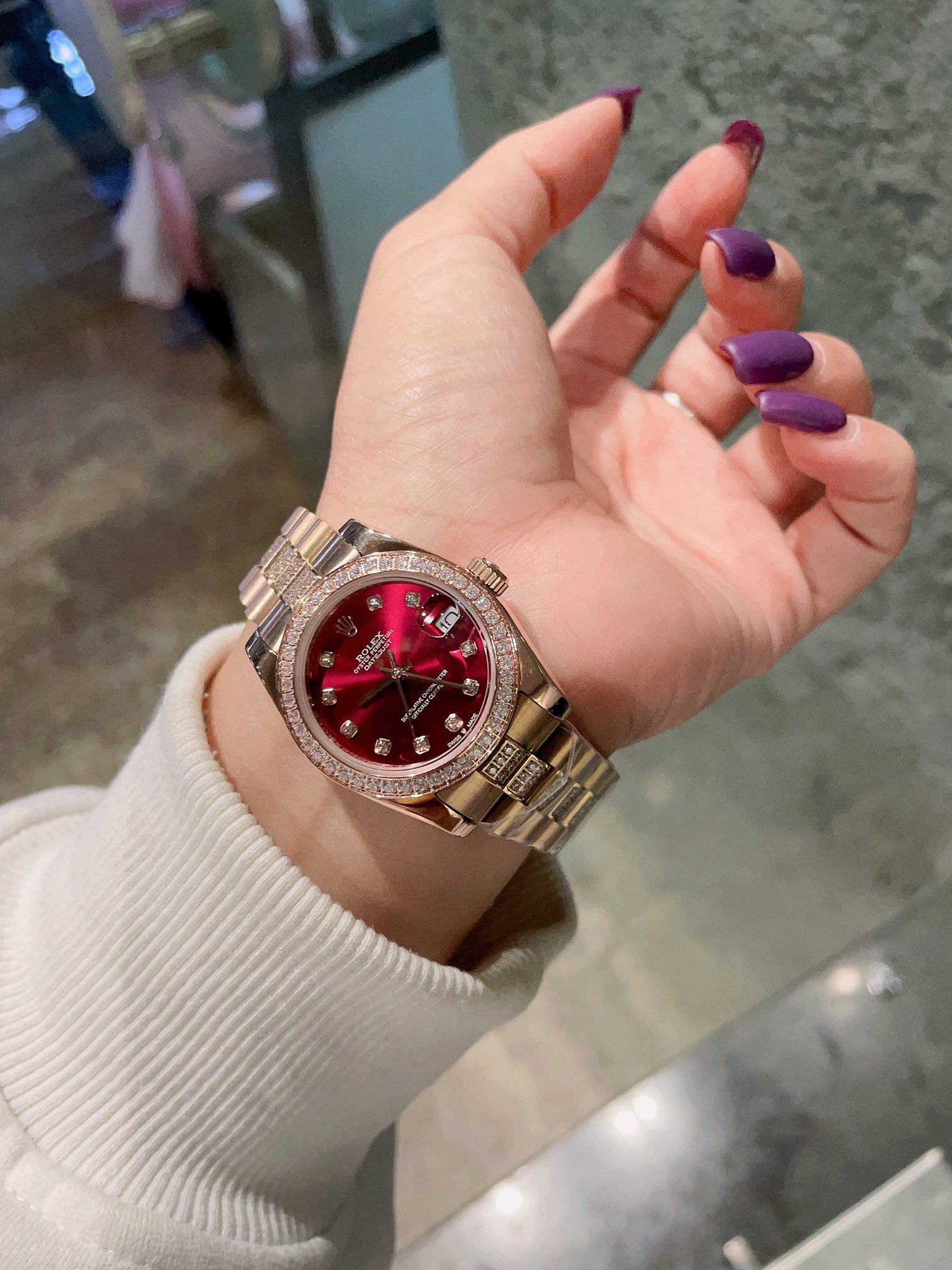 [TOP] ROLEX Rolex Watch 31mm  - Gold