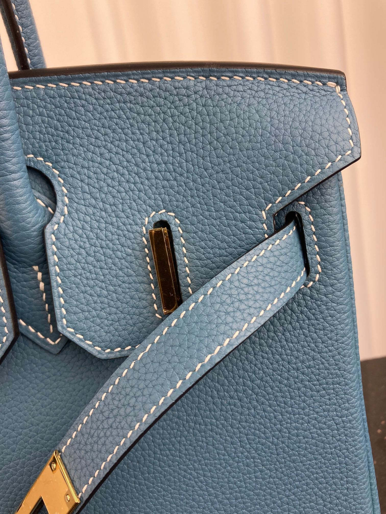 [TOP] HERMES Togo Birkin Bag 30cm - GHW