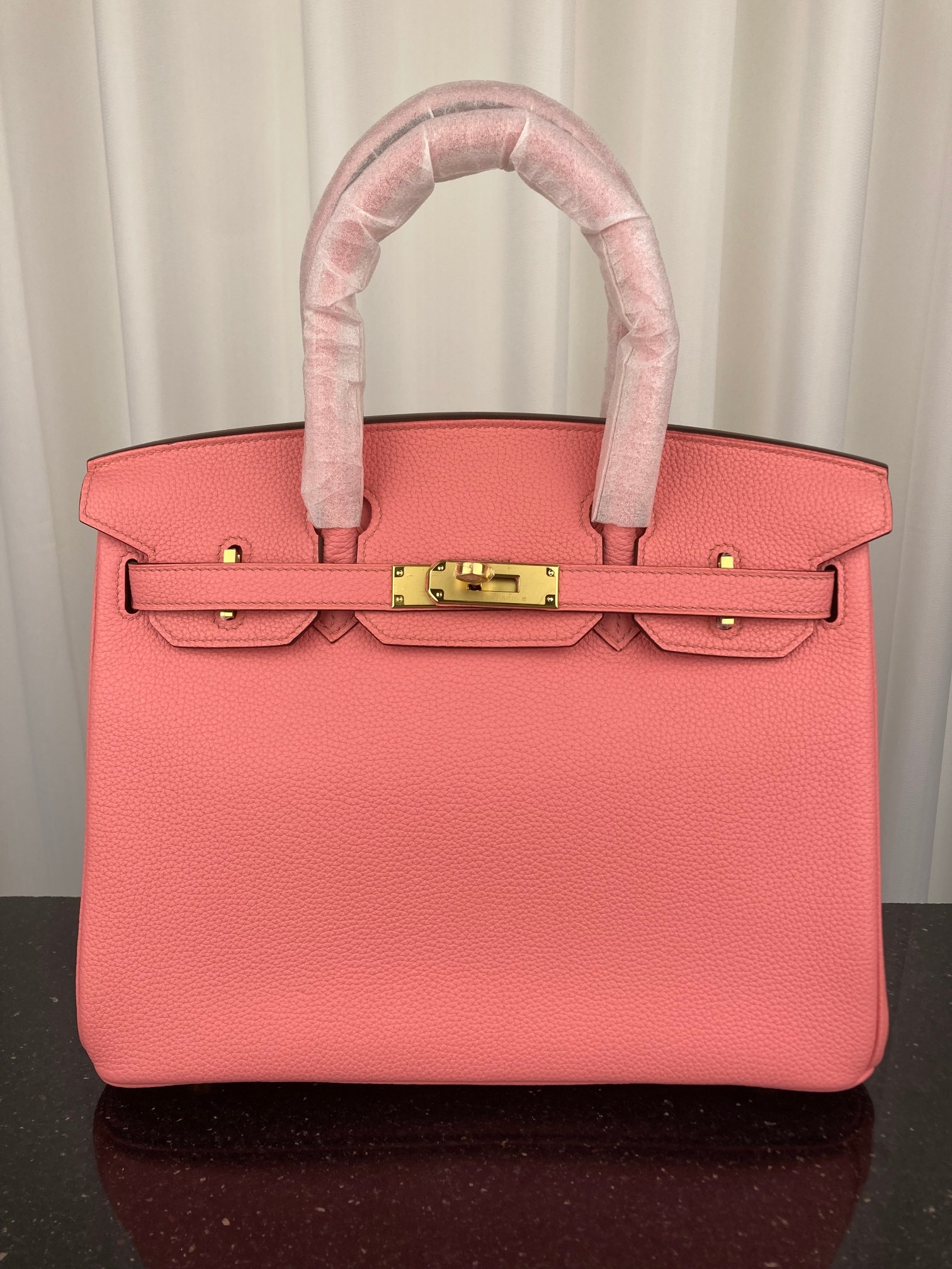 [TOP] HERMES Togo Birkin Bag 30cm - 10 Color - GHW