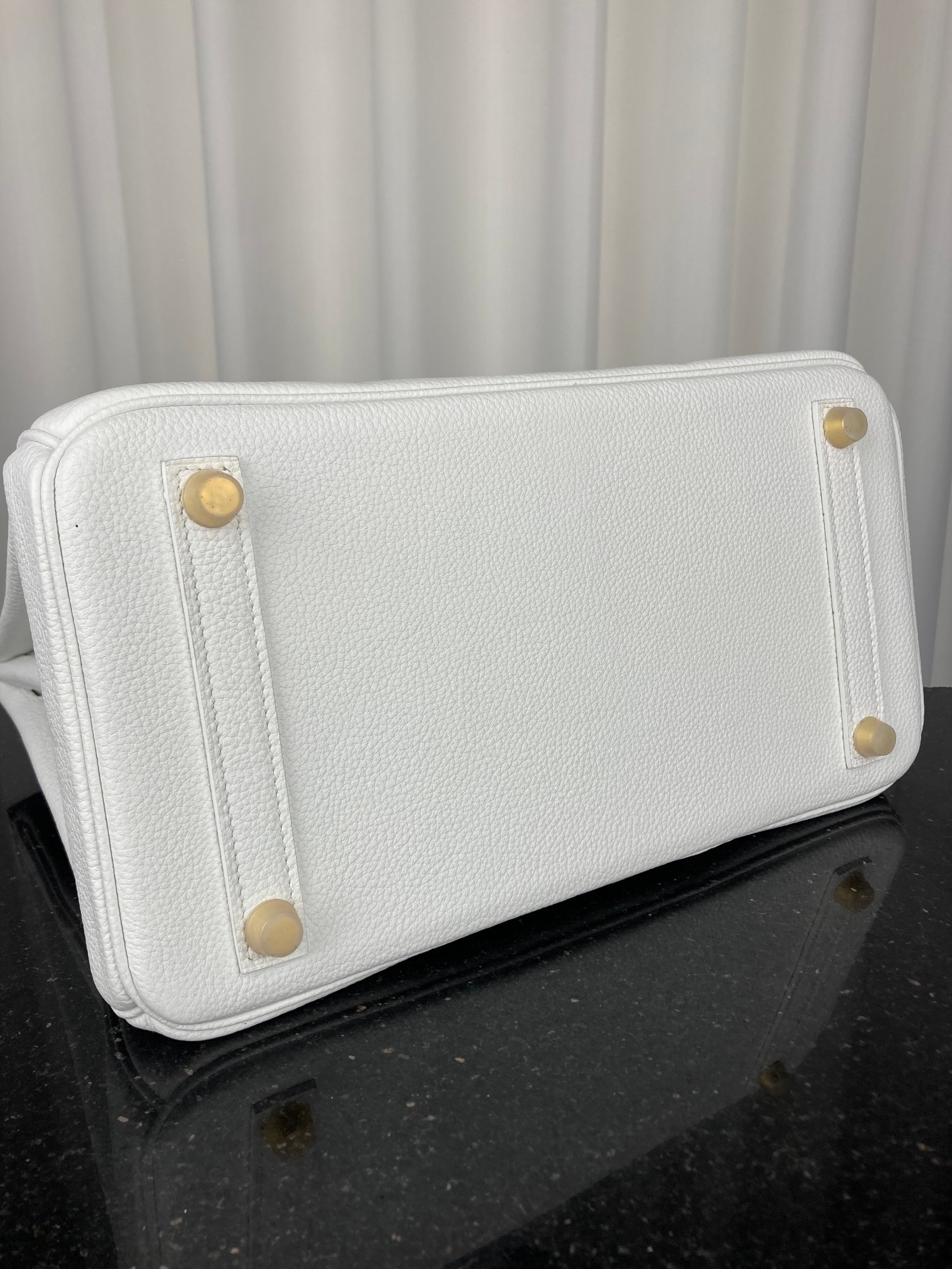 [TOP] HERMES Togo Birkin Bag 30cm - GHW