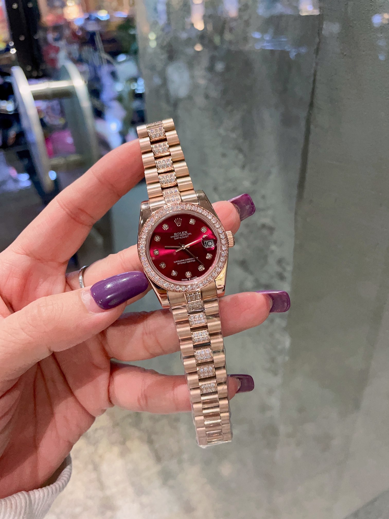 [TOP] ROLEX Rolex Watch 31mm  - Gold