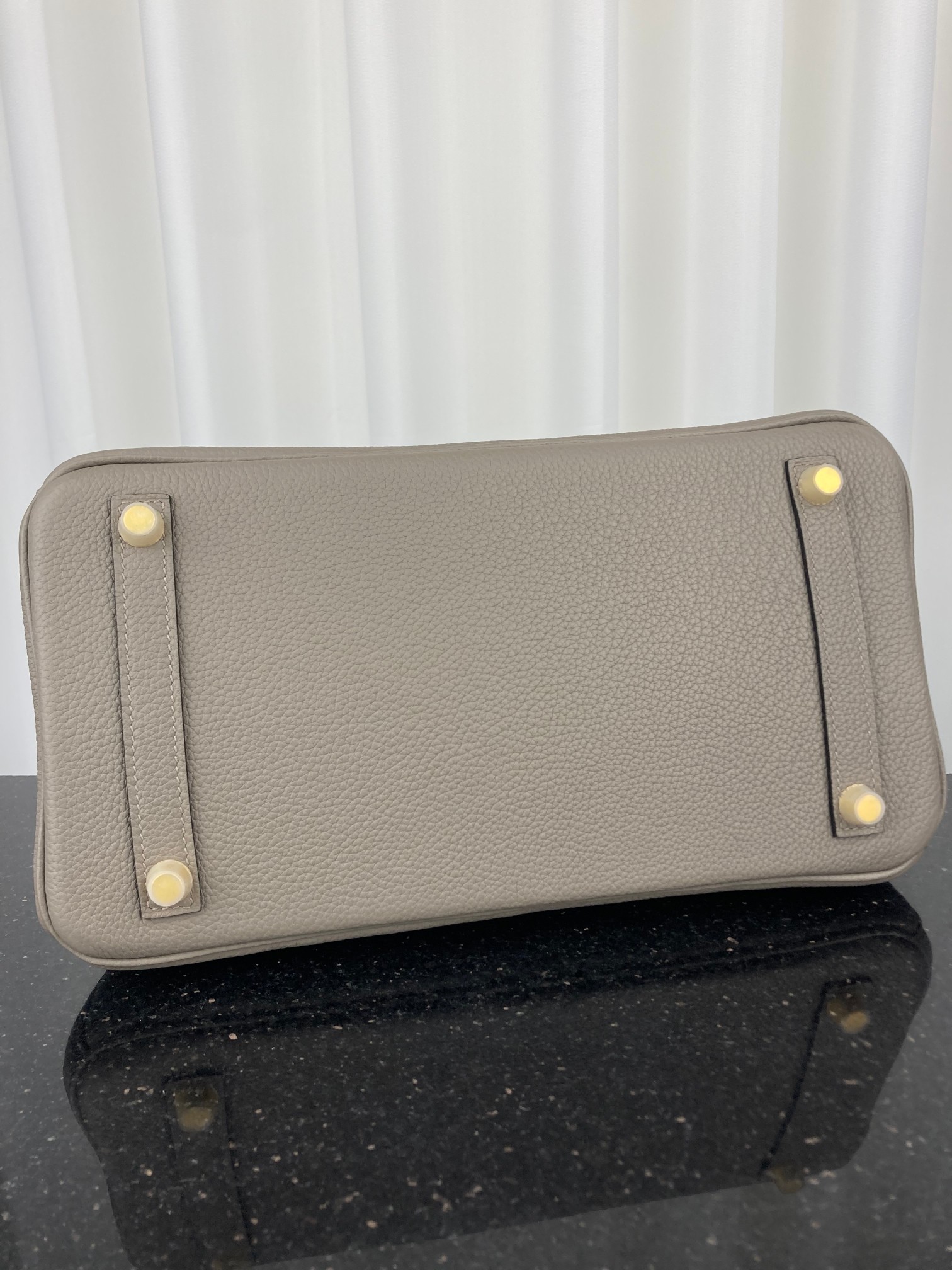 [TOP] HERMES Togo Birkin Bag 30cm - GHW