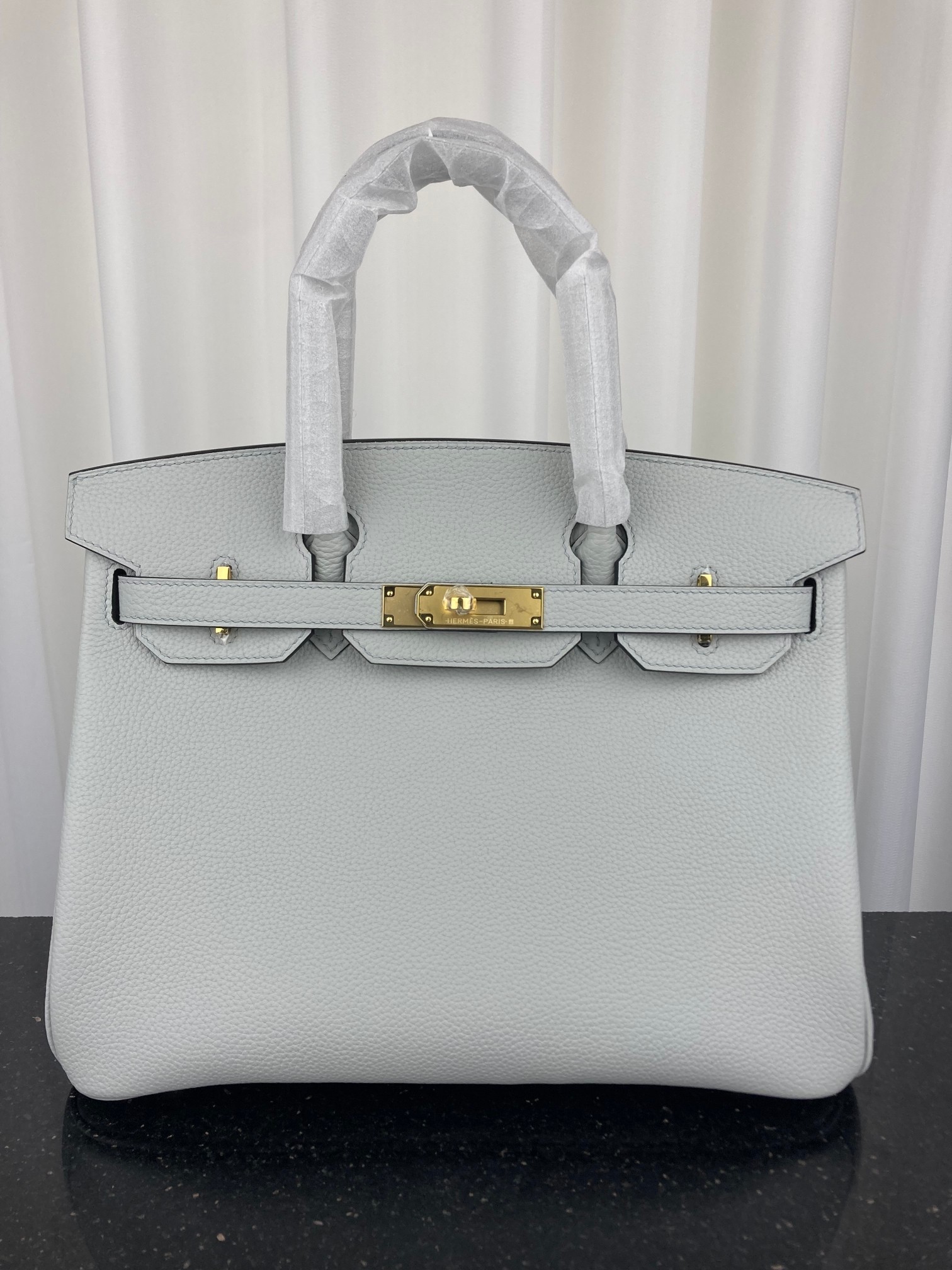 [TOP] HERMES Togo Birkin Bag 30cm - GHW