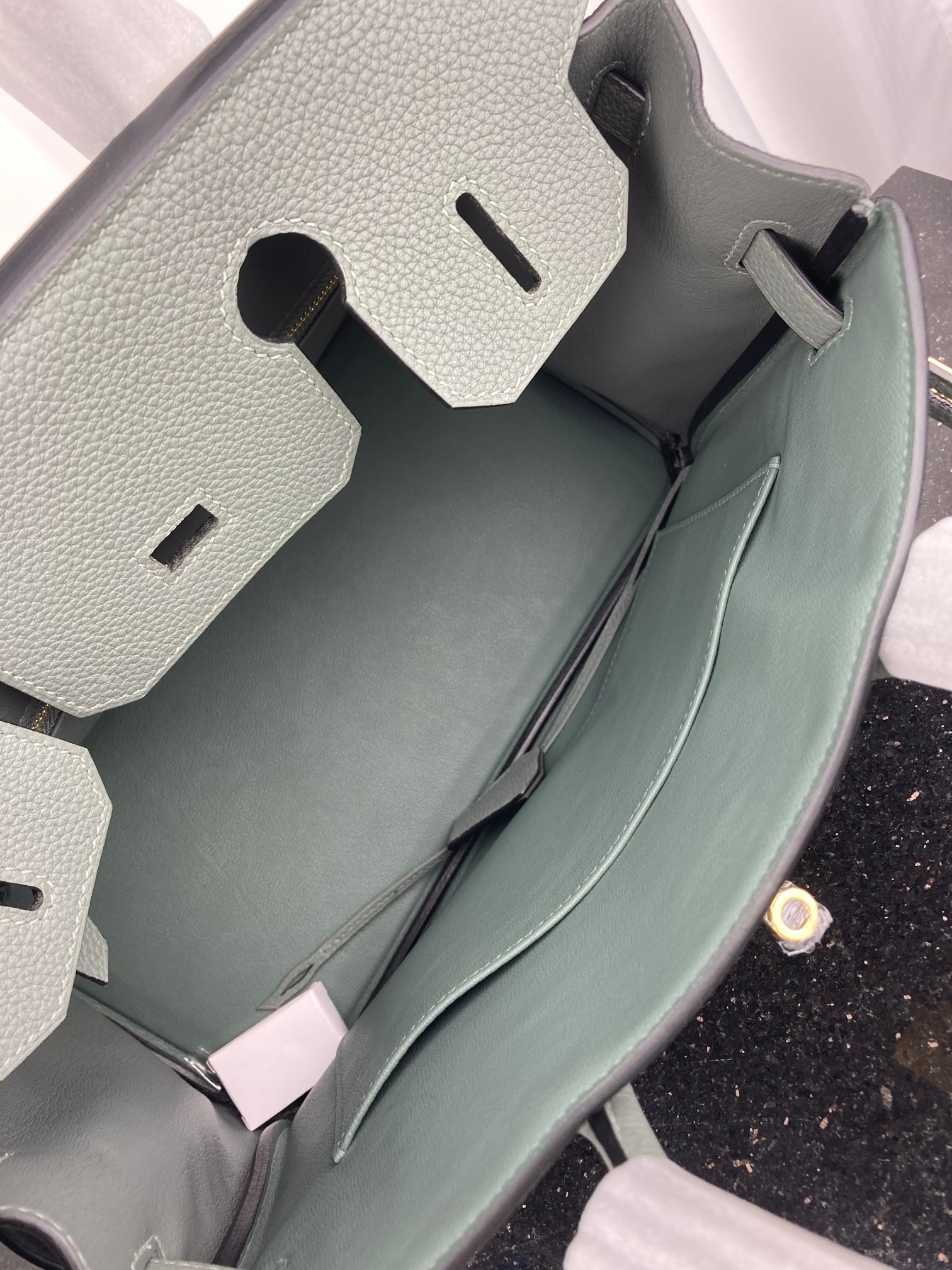 [TOP] HERMES Togo Birkin Bag 30cm - GHW