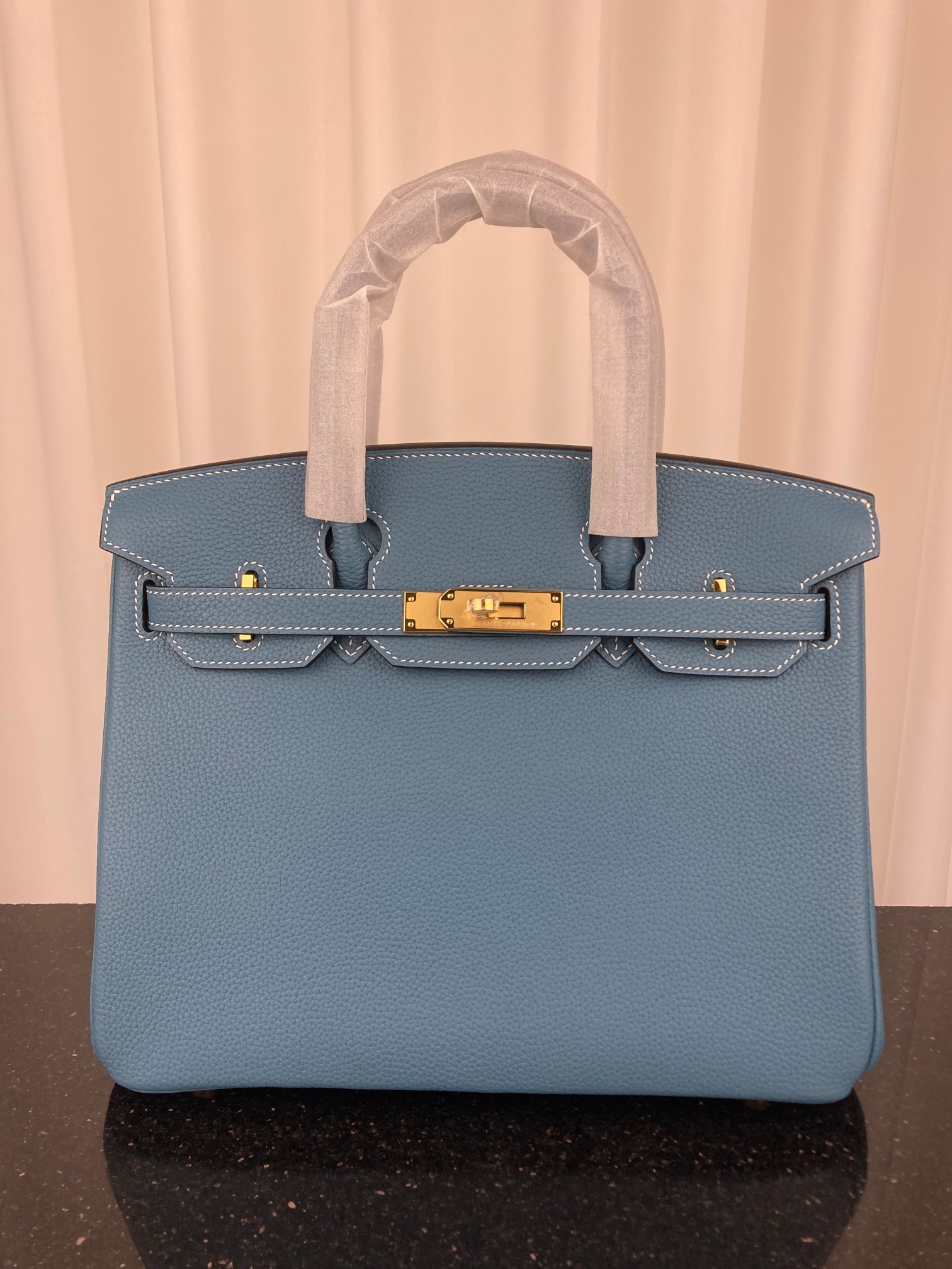 [TOP] HERMES Togo Birkin Bag 30cm - GHW