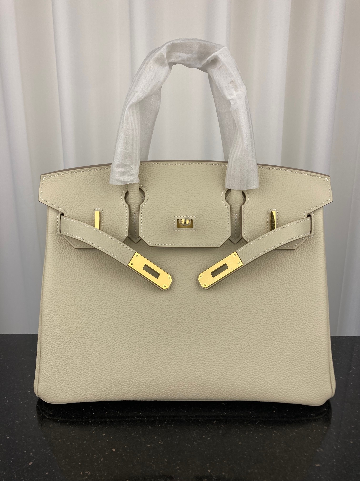 [TOP] HERMES Togo Birkin Bag 30cm - GHW