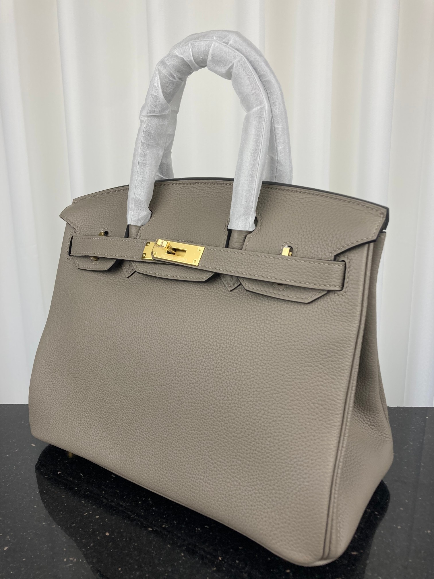 [TOP] HERMES Togo Birkin Bag 30cm - GHW