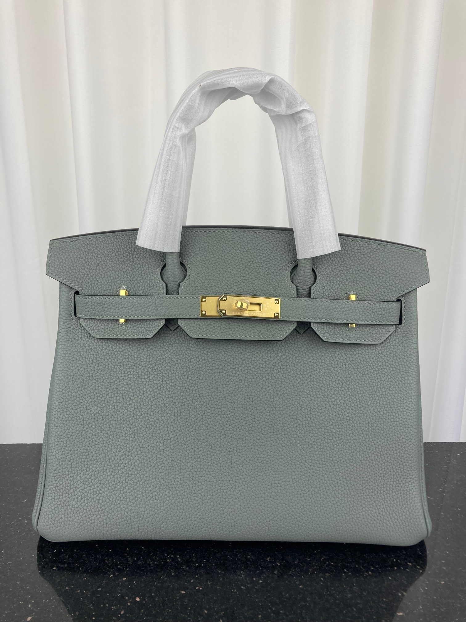 [TOP] HERMES Togo Birkin Bag 30cm - GHW