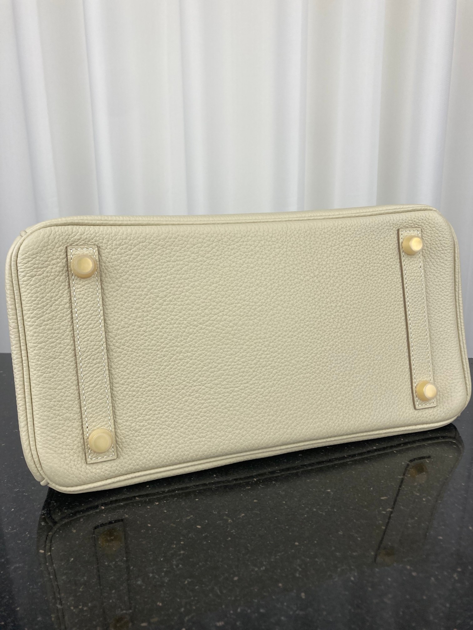 [TOP] HERMES Togo Birkin Bag 30cm - GHW