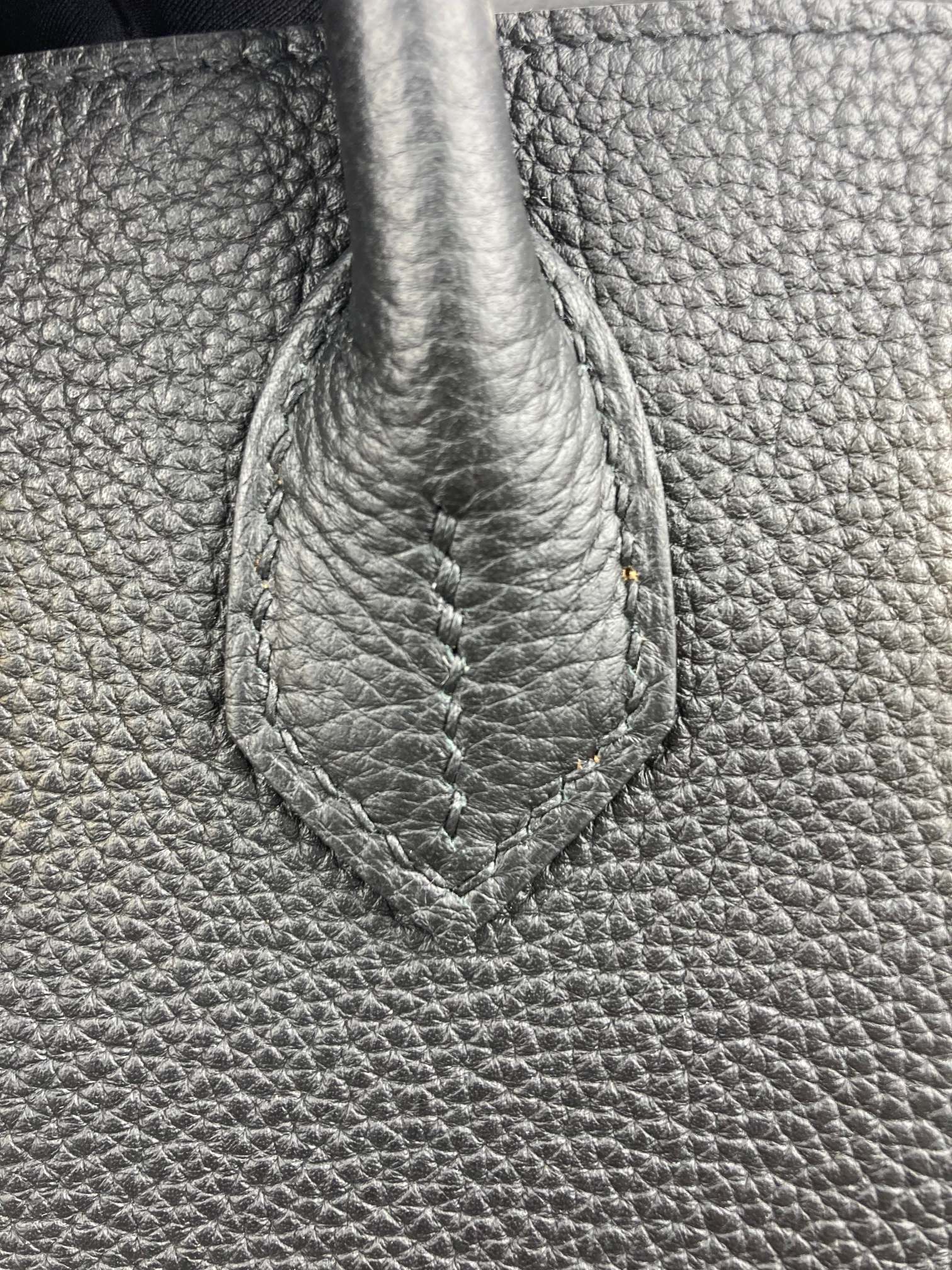 [TOP] HERMES Togo Birkin Bag 30cm - Black -  GHW