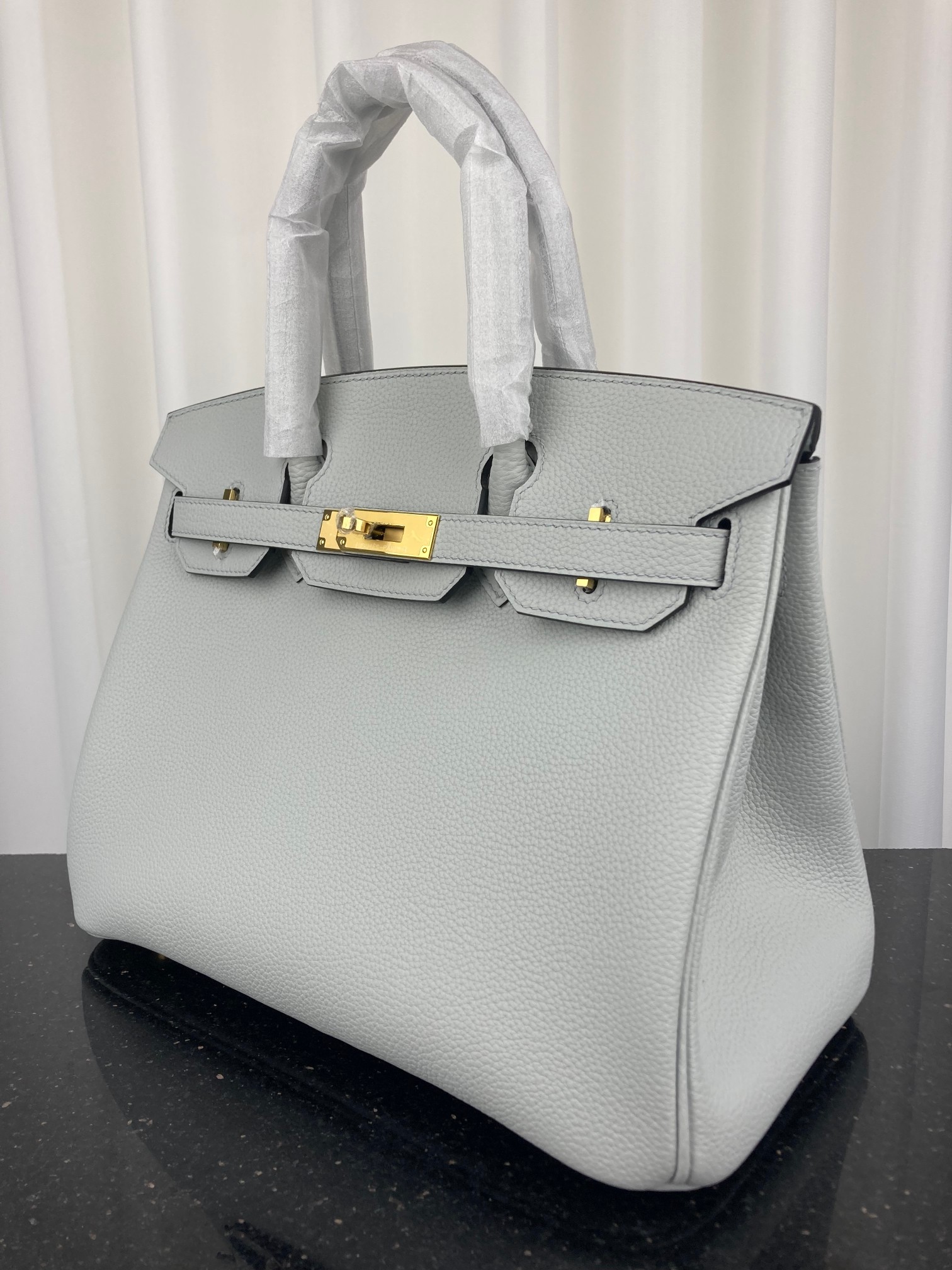 [TOP] HERMES Togo Birkin Bag 30cm - GHW