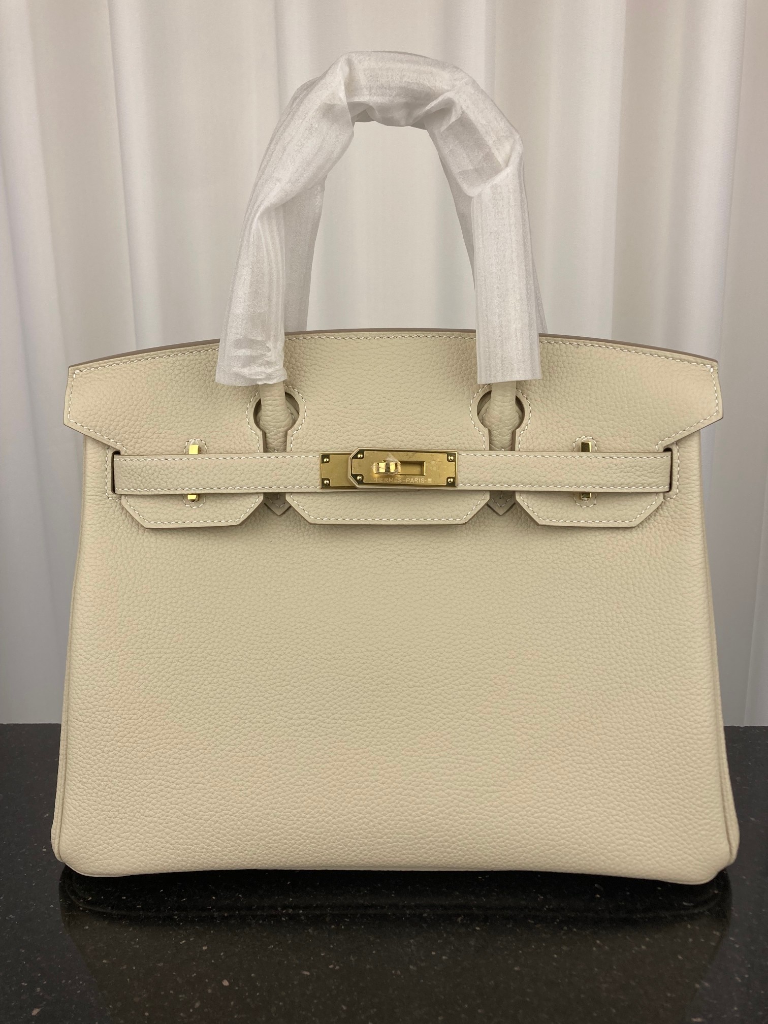 [TOP] HERMES Togo Birkin Bag 30cm - GHW