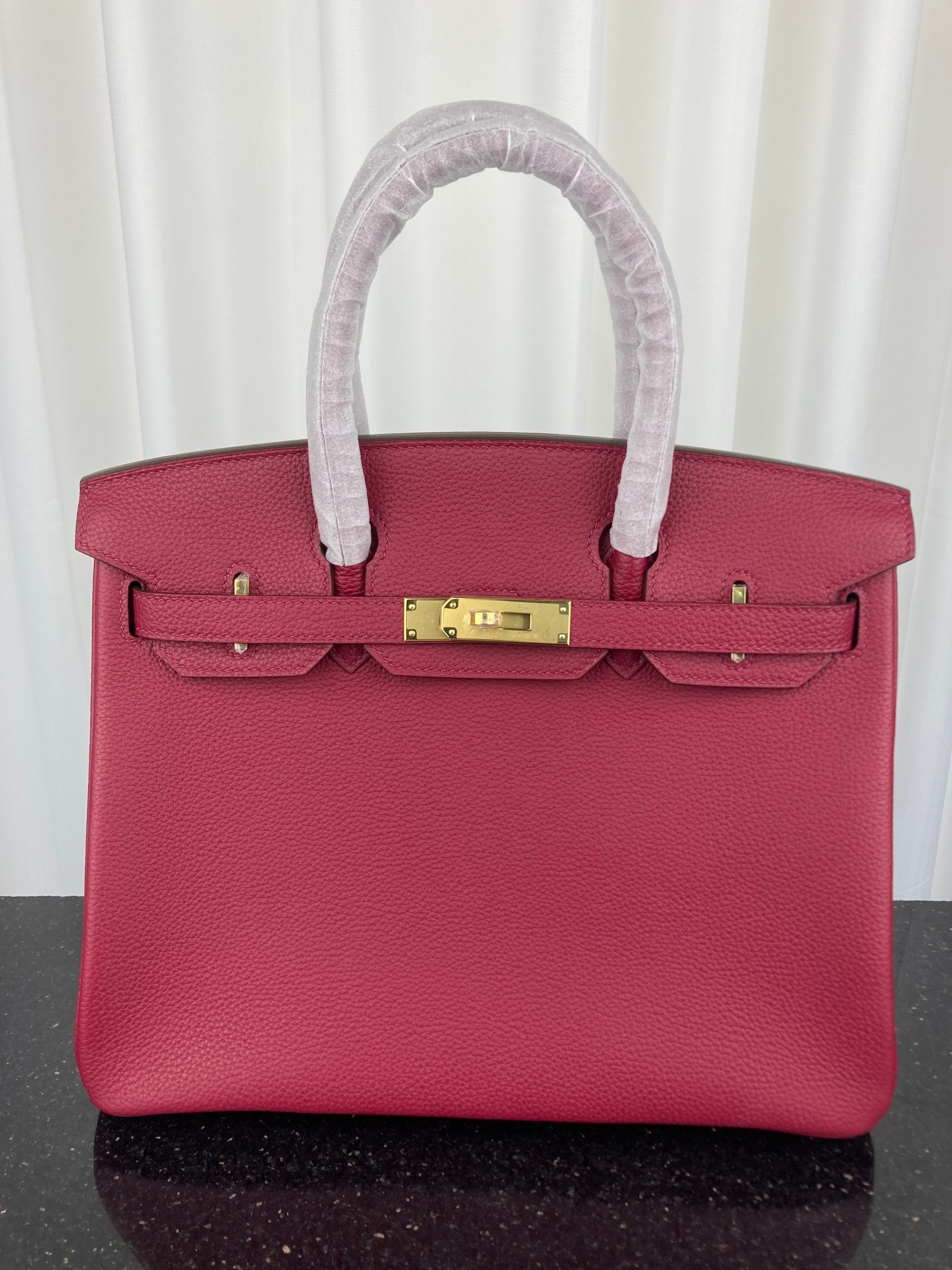 [TOP] HERMES Togo Birkin Bag 30cm - 10 Color - GHW