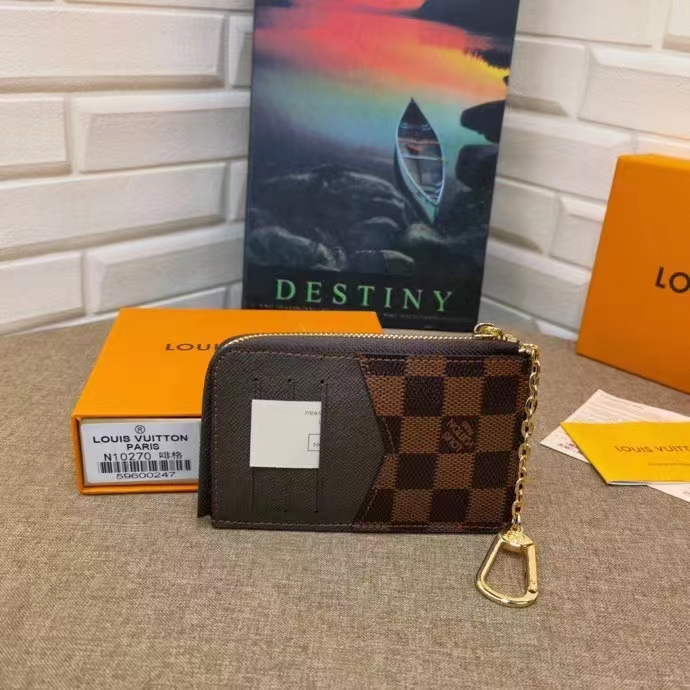 [TOP] Louis Vuitton LV LV Compact Key Wallet - Monogram