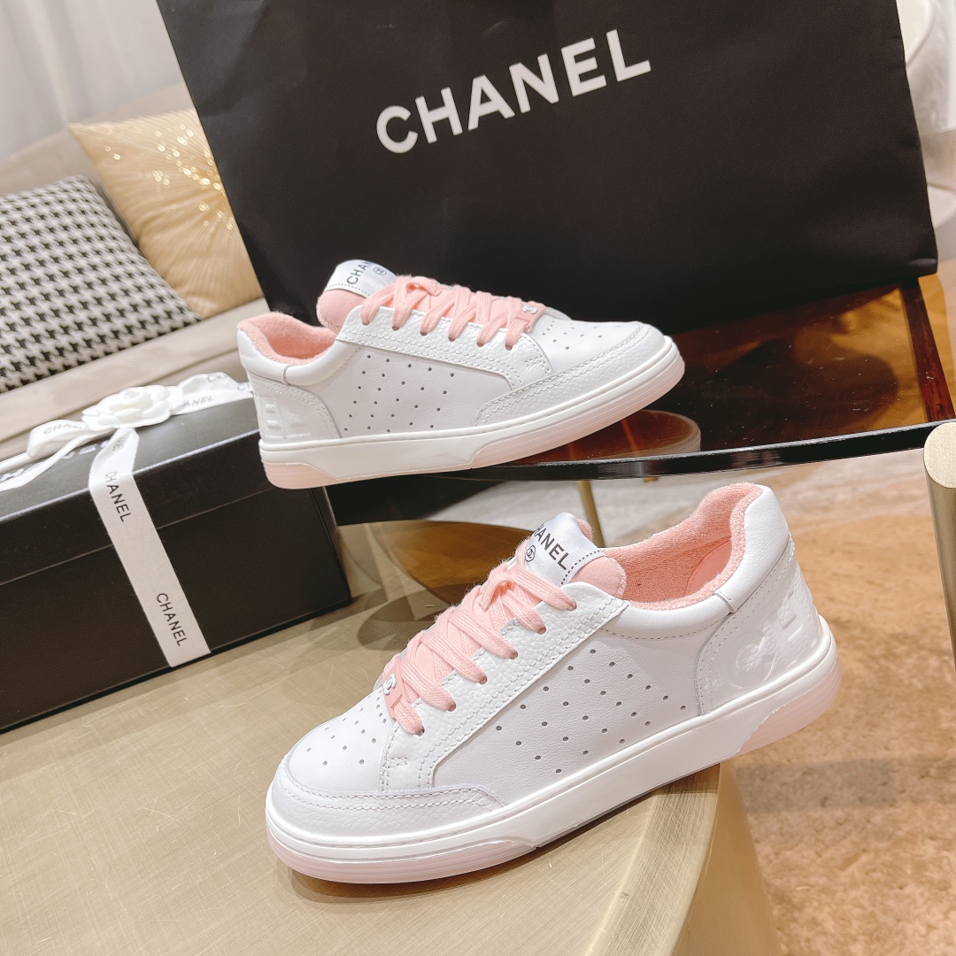 [TOP] CHANEL Two Tone Sneaker - 6 Colours
