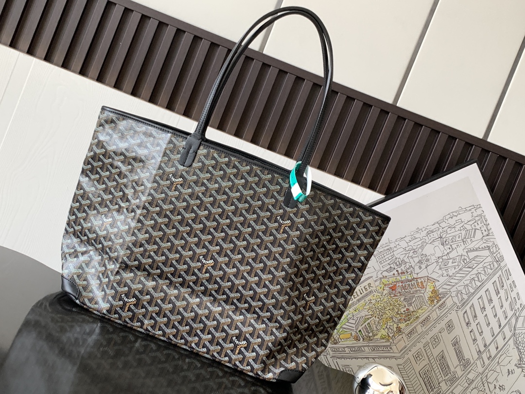 [TOP] Goyard Artois Bag PM/MM - Black