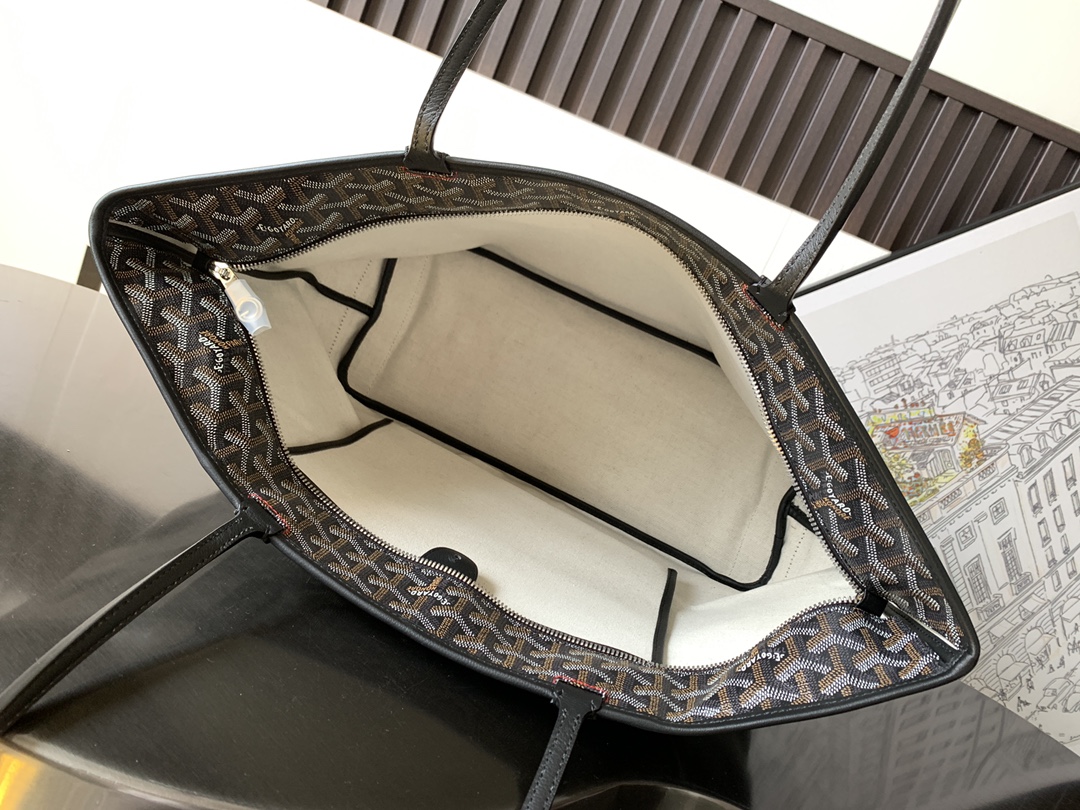 [TOP] Goyard Artois Bag PM/MM - Black