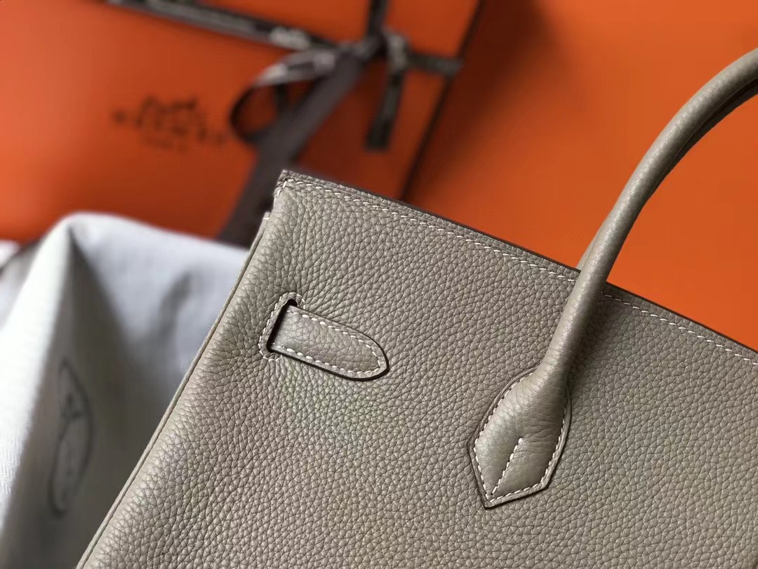 [TOP] HERMES Togo Birkin Bag 25cm - GHW