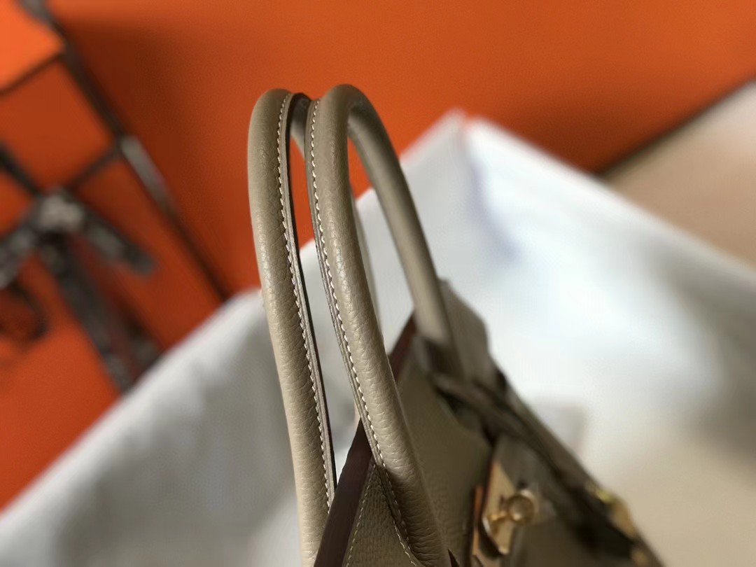 [TOP] HERMES Togo Birkin Bag 25cm - GHW