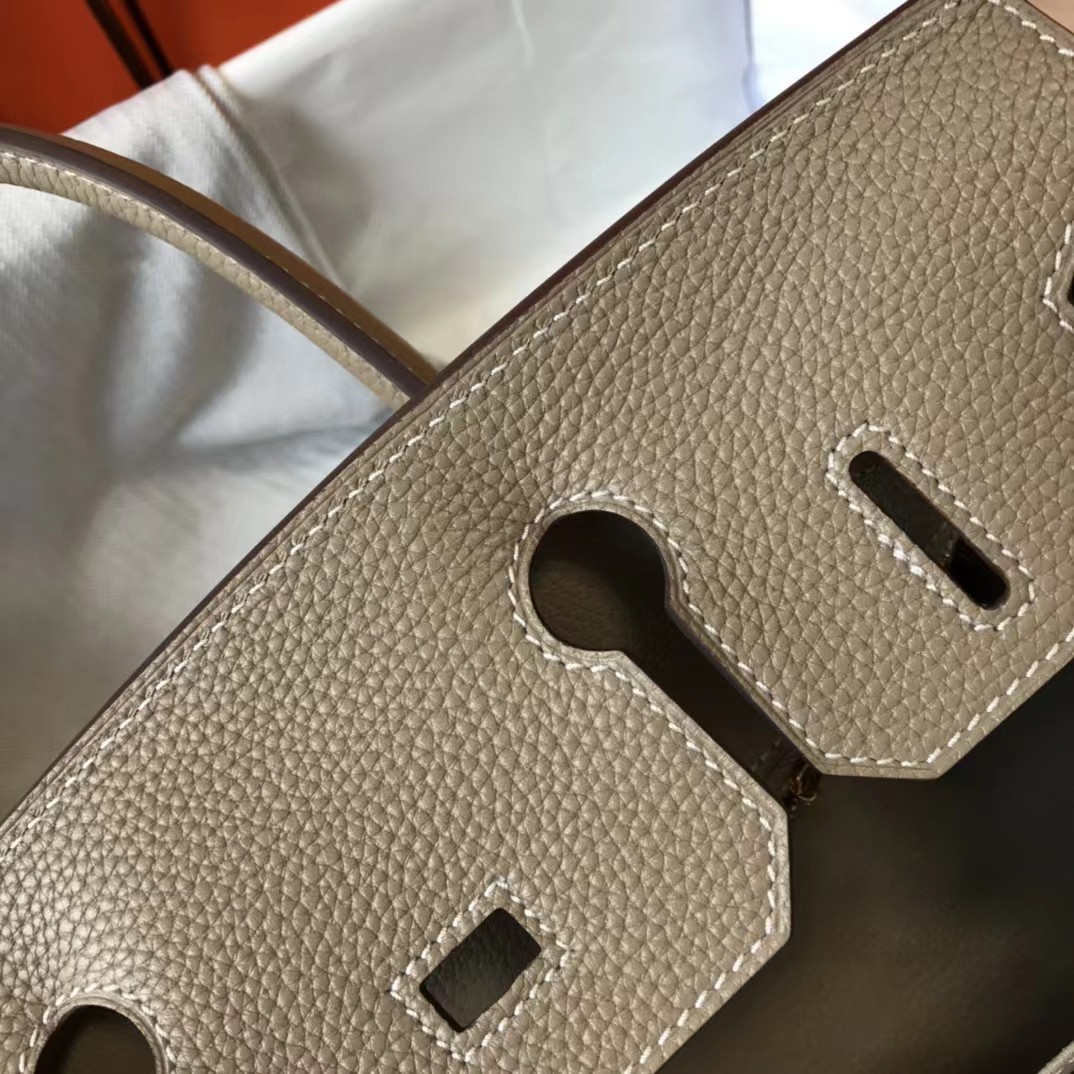 [TOP] HERMES Togo Birkin Bag 25cm - GHW
