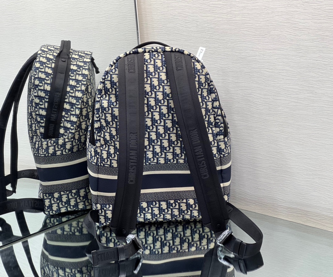 [Top] Christian Dior Travel Men's Backpack - Black