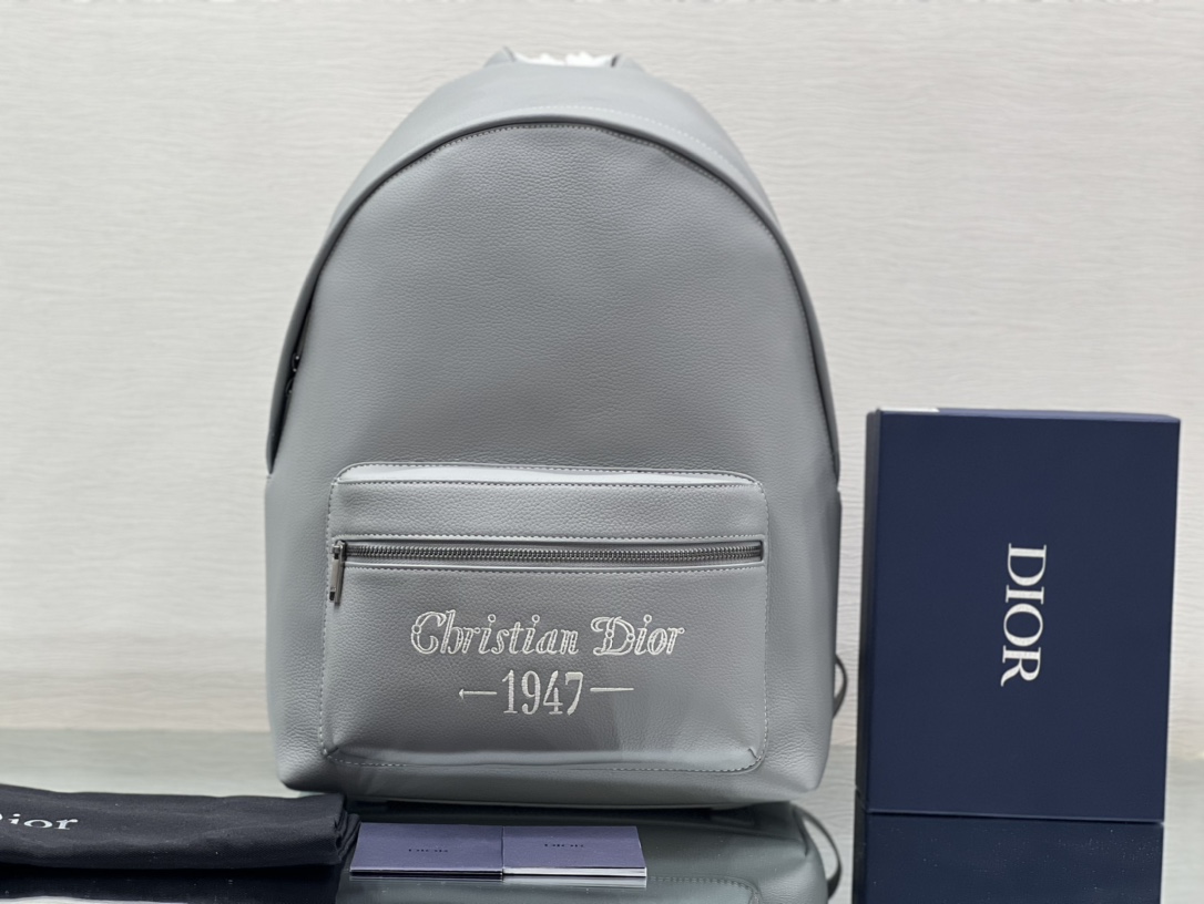 [Top] Christian Dior Rider Men's Backpack - Grey