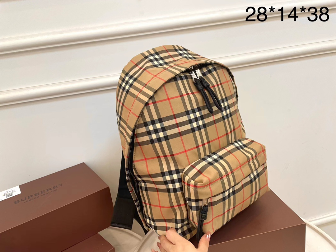 [TOP] BURBERRY Men's Backpack - Brown